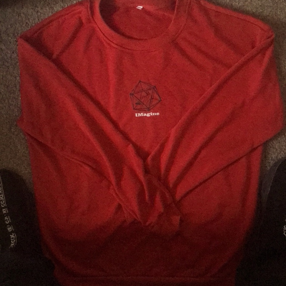 Kind of thin sweatshirt IMagine logo.  Brand unknown